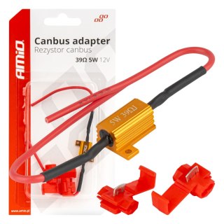 Rezystor canbus opornik do żarówek led 39? 5w amio-04090