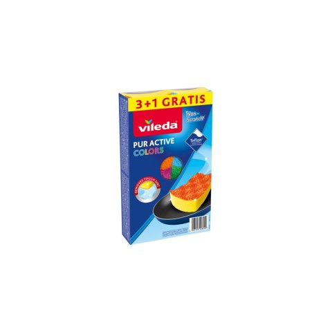 Zmywak Vileda Pur Active Colors 4 szt.