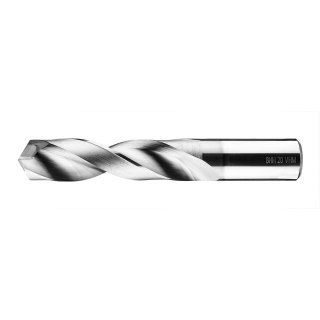 Wiertło węglikowe Baildon DIN 6537 K WK3 16,5 mm, VHM TiAlN, 123-73 mm