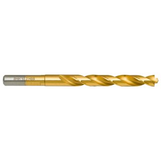 Wiertło do metalu Baildon DIN 338 RN 10,2 mm, HSS TiN (S), 133-87 mm (chwyt 3-płaszczyznowy)