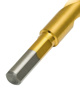 Wiertło do metalu Baildon DIN 338 RN 12,5 mm, HSS TiN (S), 151-101 mm (chwyt 3-płaszczyznowy)
