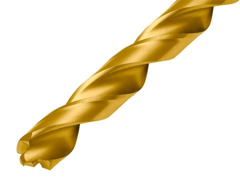 Wiertło do metalu Baildon DIN 338 RN 5,5 mm, HSS TiN (S), 93-57 mm (chwyt 3-płaszczyznowy)