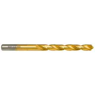 Wiertło do metalu Baildon DIN 338 RN 8,5 mm, HSS TiN (S), 117-75 mm (chwyt 3-płaszczyznowy)