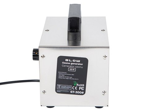 67-300# Generator ozonu blow oz-01 ozonator 60 000 mg/h 120w