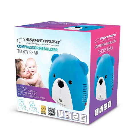 ECN004 Esperanza inhalator/nebulizator kompresorowy teddy bear