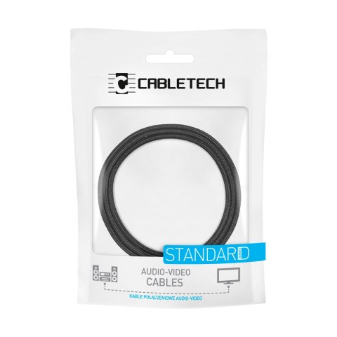 Kabel wtyk USB A/C - wtyk USB C/lightning (2+2) 1m