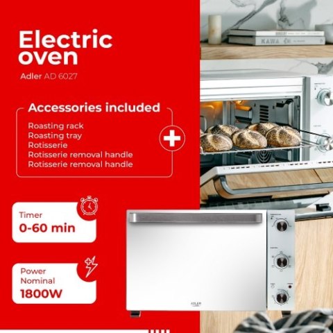 AD 6027 Piekarnik elektryczny 48l