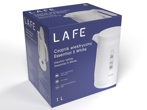 Czajnik elektryczny 1 L LAFE Essential S White
