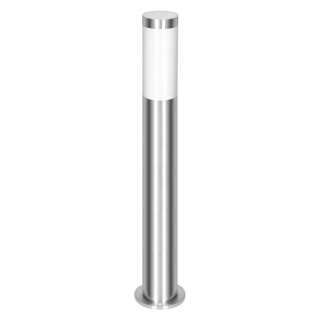 EDERA oprawa ogrodowa słupek, E27, max. 15W, IP44, 65 cm, stal nierdzewna