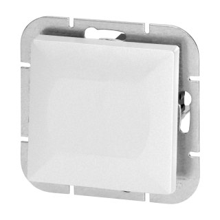 Łącznik p/t jednobiegunowy Pearl, 10A, 250V, WP-1P, biały