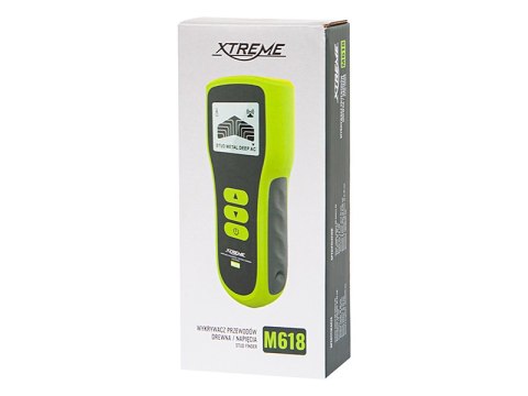 50-618# Detektor obecności napięcia drewna metalu m618 3w1 xtreme fazer