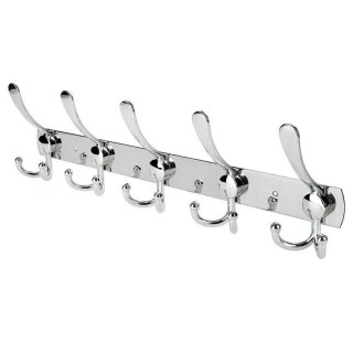 DA200A Wieszak ścienny 45cm srebrny