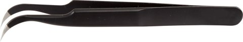 Pęseta odgięta 115mm, proline
