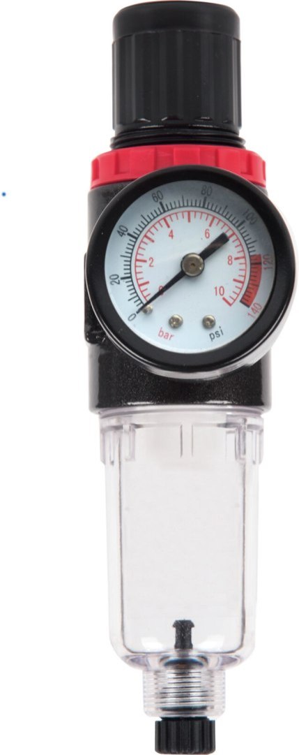 Reduktor z manometrem i filtrem 1/4", proline
