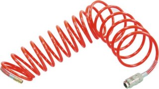 Wąż spiralny 5m, 6/8mm, 200 psi, 6 bar
