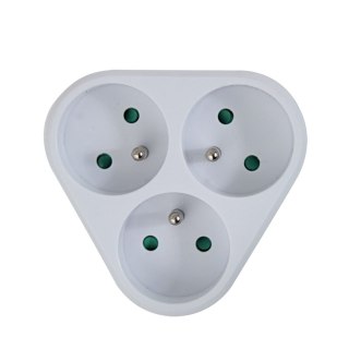 ELK303W Esperabza rozgałęźnik elektr. 3 gn. biały