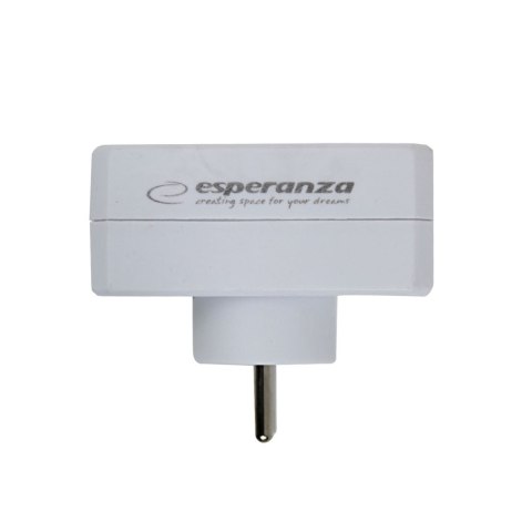 ELK305W Esperanza rozgałęźnik elektr. 2 gn. biały