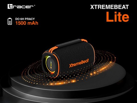 Głośniki TRACER XtremeBeat Lite TWS BT RGB BLACK