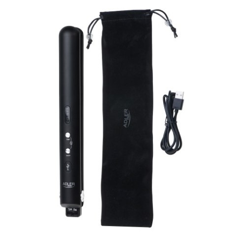 AD 2327 black Prostownica bezprzewodowa podróżna ? usb