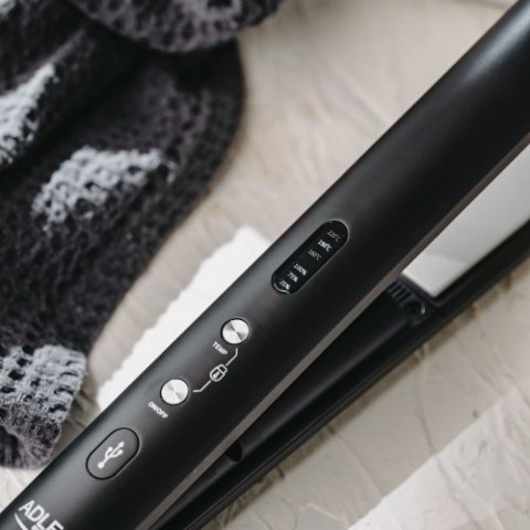 AD 2327 black Prostownica bezprzewodowa podróżna ? usb