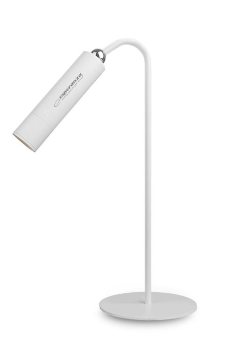 ELD118W Esperanza lampka biurkowa led 3w1 agena biała