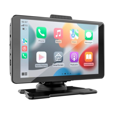 Stacja multimedialna 7" Android Auto Apple Carplay z kamerą cofania Kruger&Matz