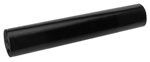 Worki budowlane 120 L, czarne, 10 sztuk, 50 mic