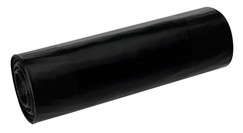 Worki budowlane 240 L, czarne, 10 sztuk, 60 mic