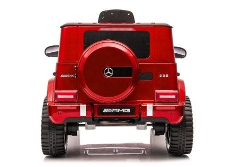 Auto na akumulator Mercedes G63 Czerwony Lakier BBH-002