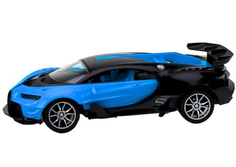 ?Samochód Sportowy Zdalnie Sterowany Auto RC Niebieski1:16