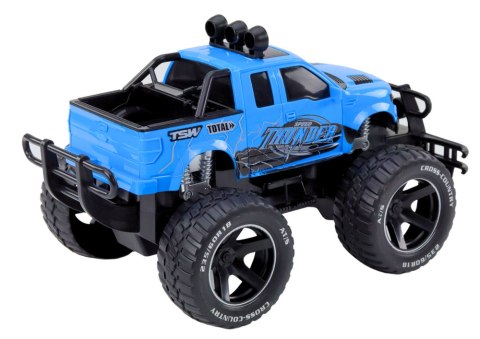 Auto Terenowe RC 1:14 Niebieskie Na Pilota Gumowe Koła