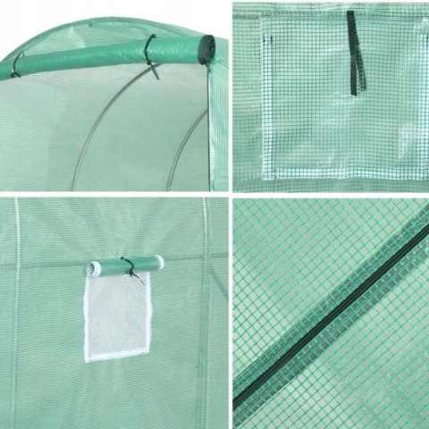 Tunel Foliowy Ogrodowy Szklarnia 4x2,5x2m Folia 10m? UV-4 Premium