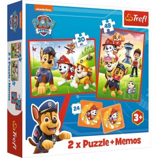 Puzzle - 2w1 + memos - Psia ekipa w akcji - Viacom PAW Patrol 93337