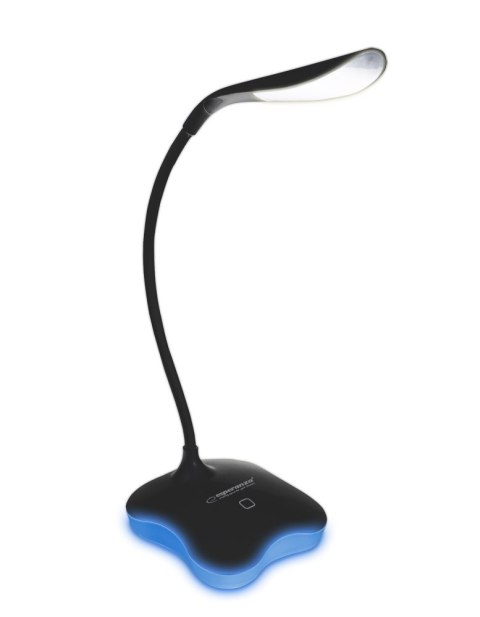 ELD105K Esperanza lampka biurkowa led mimosa czarna