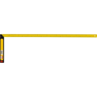 Kątownik z podziałką l-1000 plastikowo-metalowy