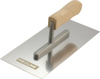 Paca nierdzewna 380*130mm gładka rączka drew.zam. proline