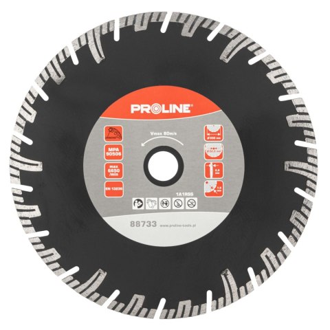 Tarcza diamentowa turbo-t (beton) 230*22.2 proline