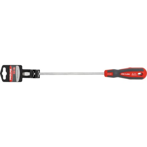 Wkrętak płaski 6.0*200mm prof. soft touch proline zawieszka