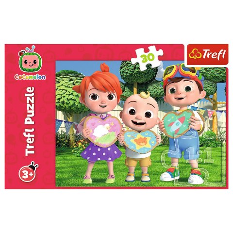 Puzzle - "30" - Cocomelon, Bawmy sie razem! Trefl 18295