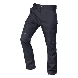 Spodnie robocze Mix&Match, stretch, czarne, rozmiar XXL