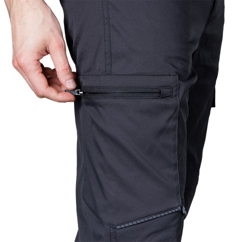Spodnie robocze Mix&Match, stretch, czarne, rozmiar M