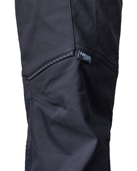 Spodnie robocze Mix&Match, stretch, czarne, rozmiar S