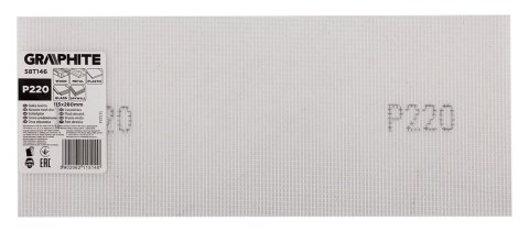 Siatka ścierna biała 115 x 280 mm, P220