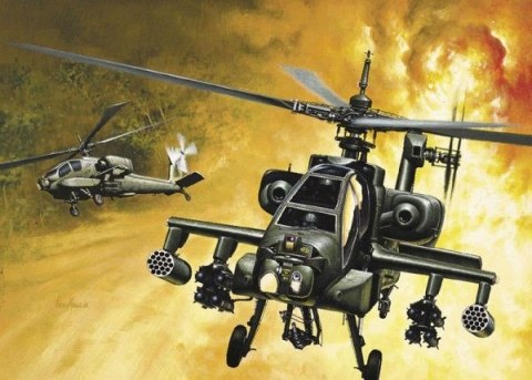Italeri ah-64a apache