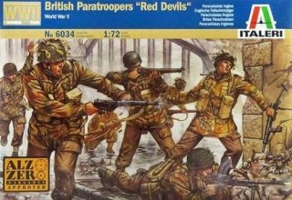 Model plastikowy british paratroopers