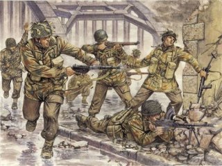 Model plastikowy british paratroopers