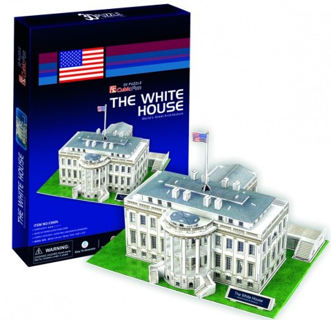 Puzzle 3d biały dom