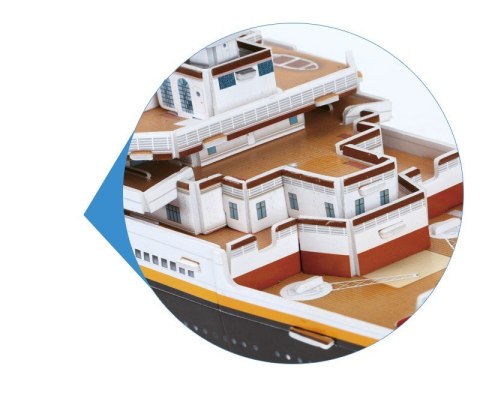 Puzzle 3d titanic duży