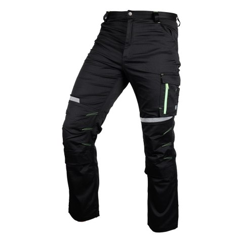 Spodnie robocze Mix&Match, czarne, rozmiar XL