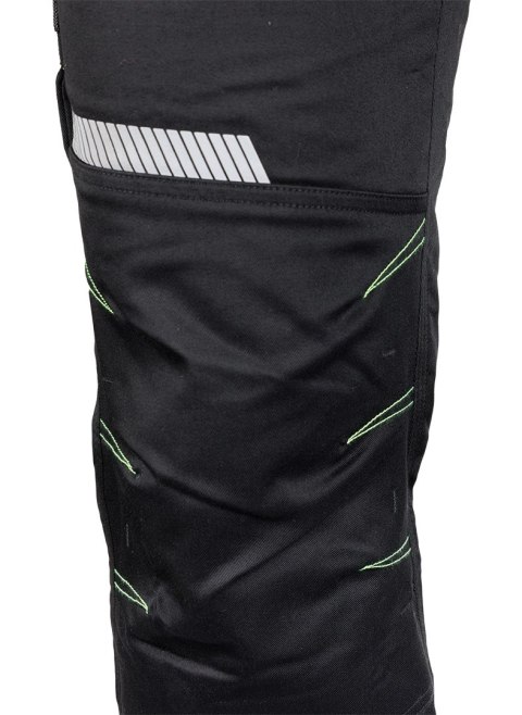 Spodnie robocze Mix&Match, czarne, rozmiar XS